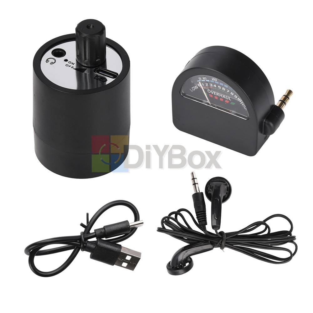 Water Pipe Leak Detector Multi-functional Sound Collector + Field Strength Meter