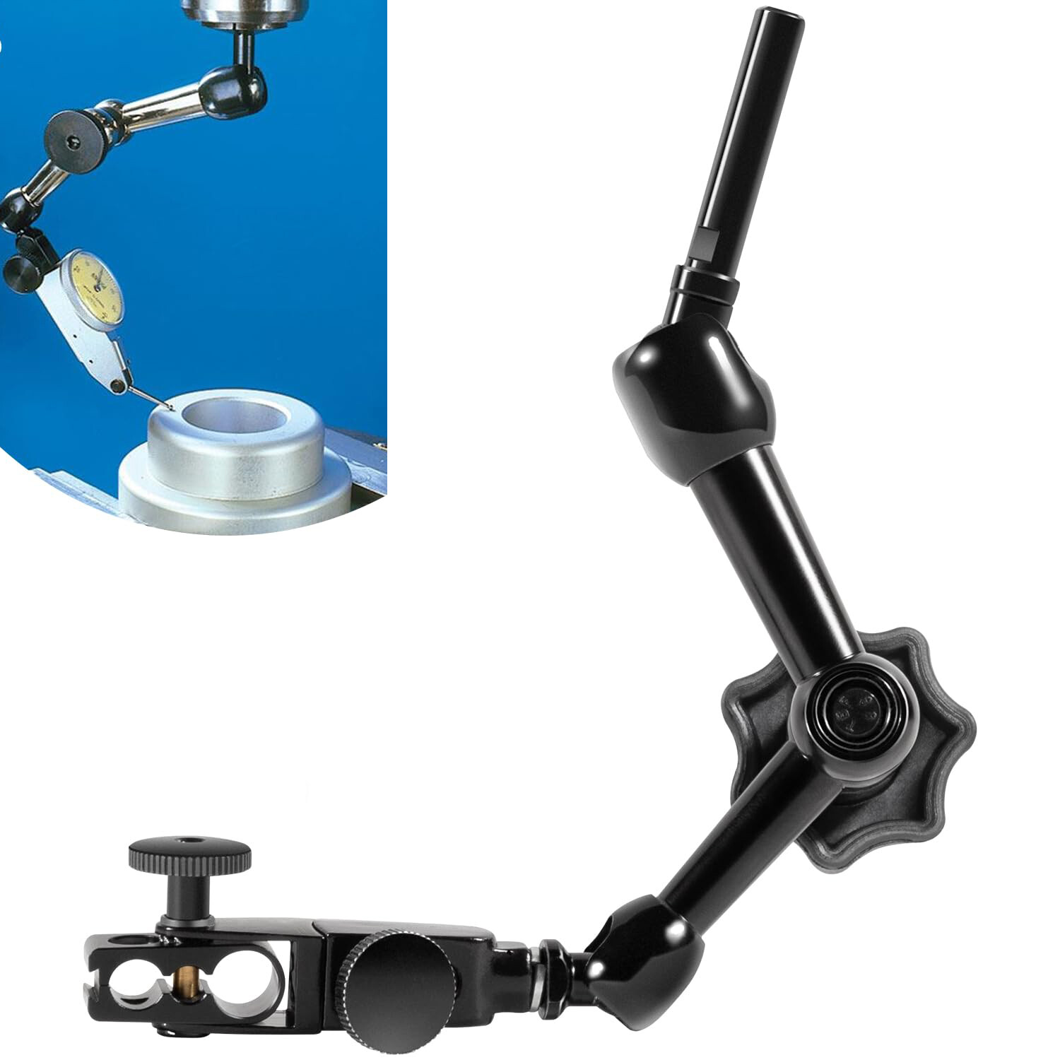 For NF1022 Nogaflex Holder w/ Metal Universal Fine Adjustment Swivel Clamp