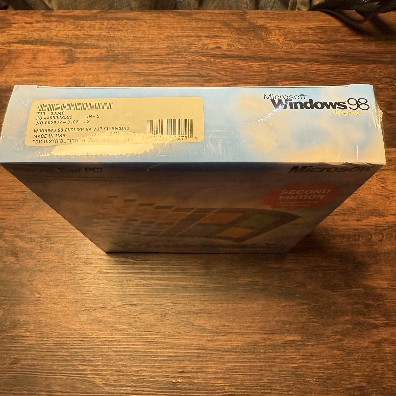 Microsoft Windows 98 SE Upgrade New Sealed