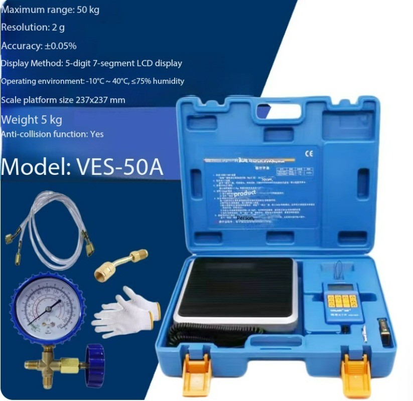 VES-50A/50B/100A/100B Refrigerant Quantity Electronic Scale Refrigerant Charging