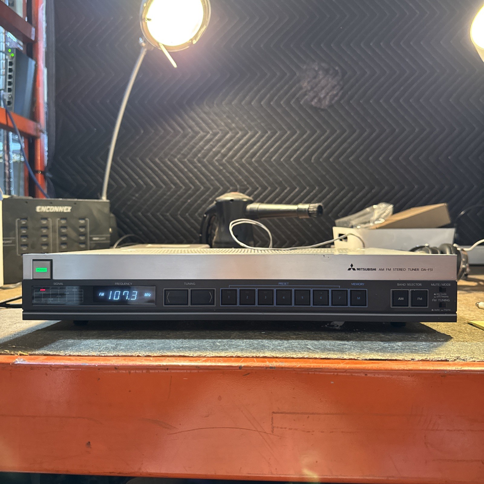 Mitsubishi AM FM Stereo Tuner DA-F51 *READ*