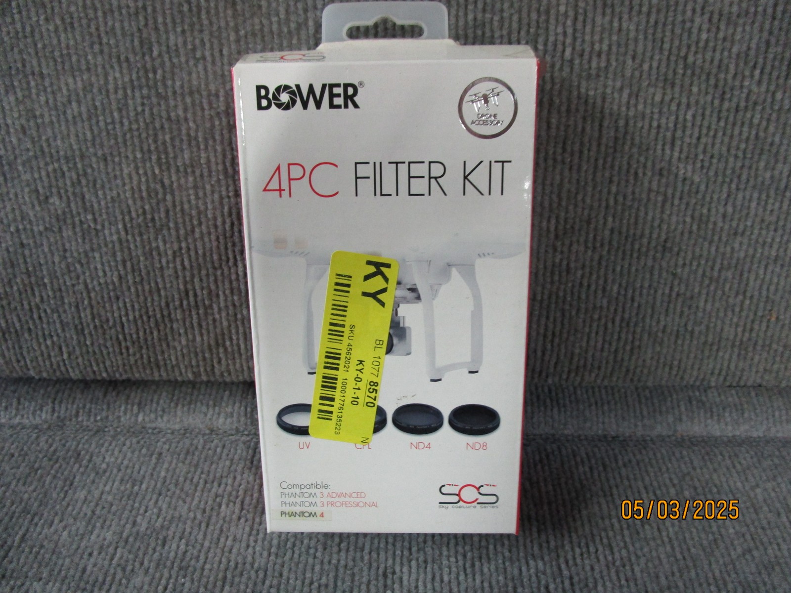 4 Pk Bower Sky Capture Series Drone Filters Phantom