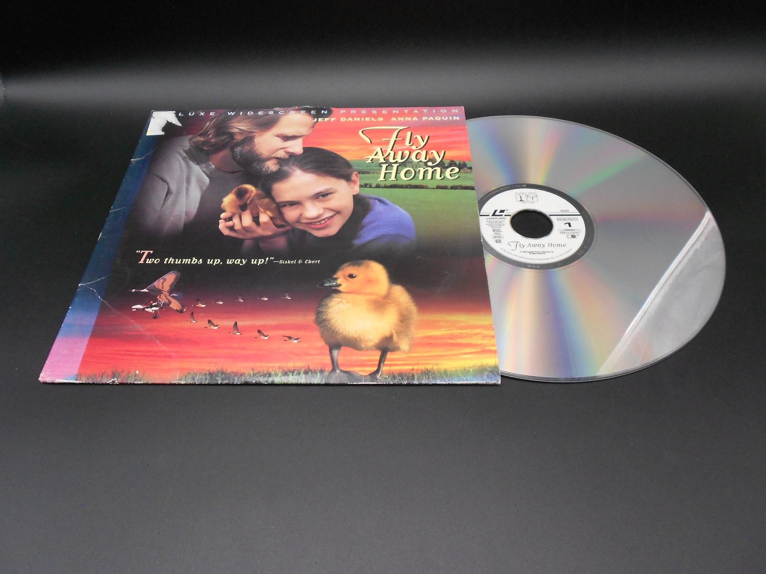Fly Away Home LaserDisc 1996 Family Adventure Widescreen Columbia TriStar Movie