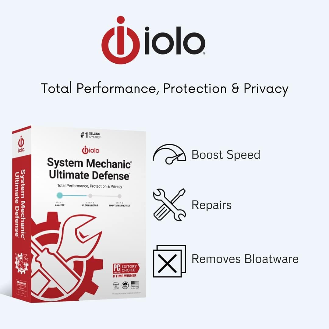 iolo System Mechanic Antivirus Software