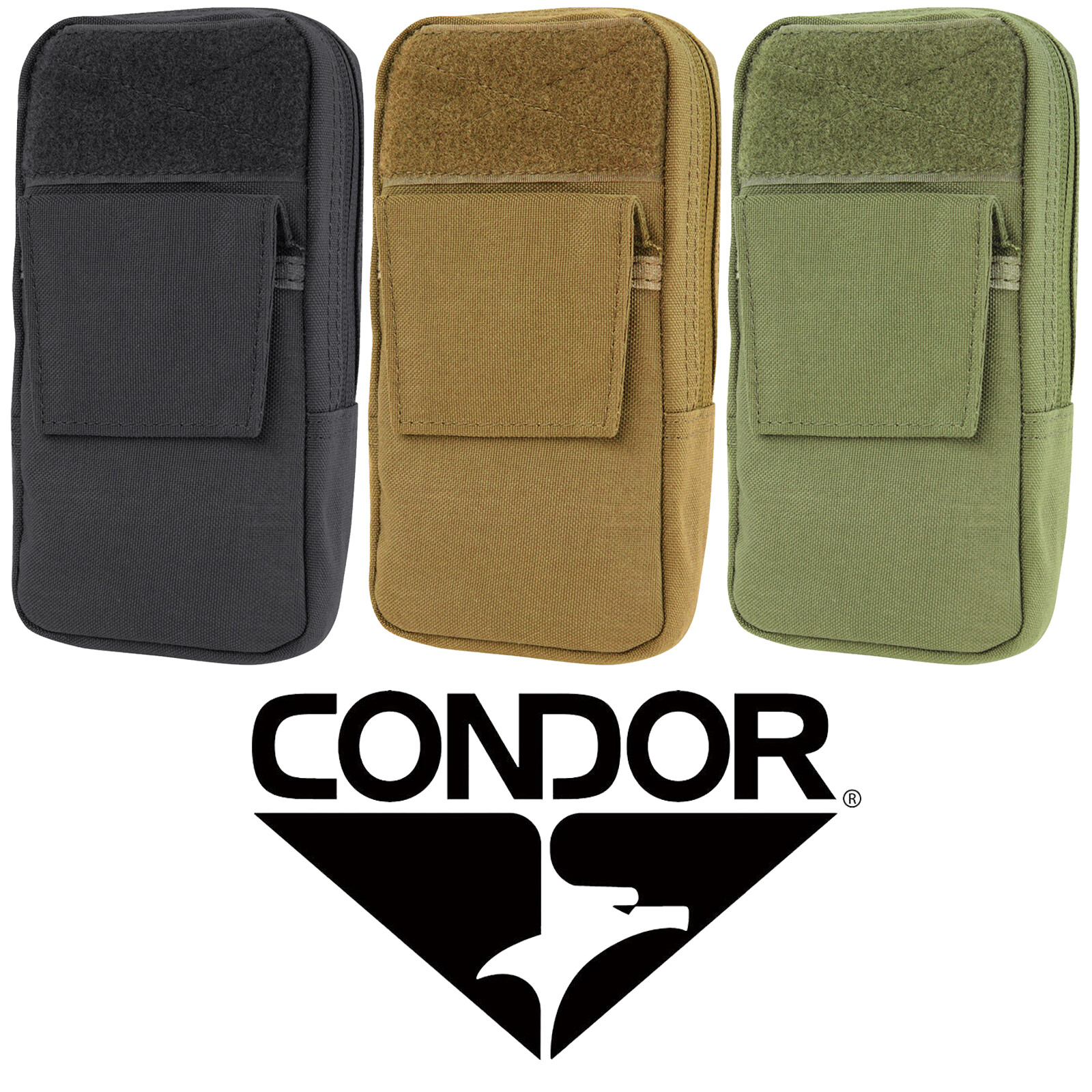 Condor MA57 Tactical MOLLE PALS Multi-Purpose Utility Tool Phone GPS Pouch