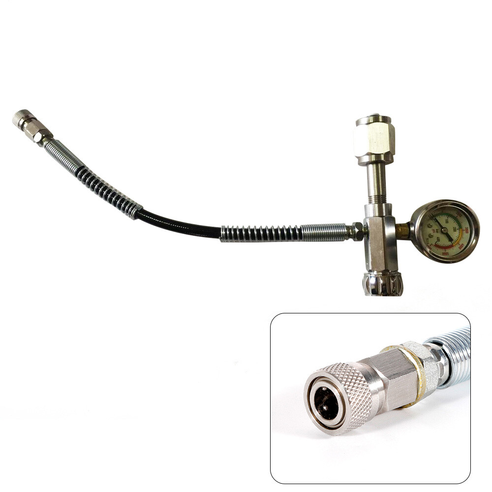 CGA347 Fill Station Kit SCBA Charging Adapter with 60cm Hose 0-6000PSI