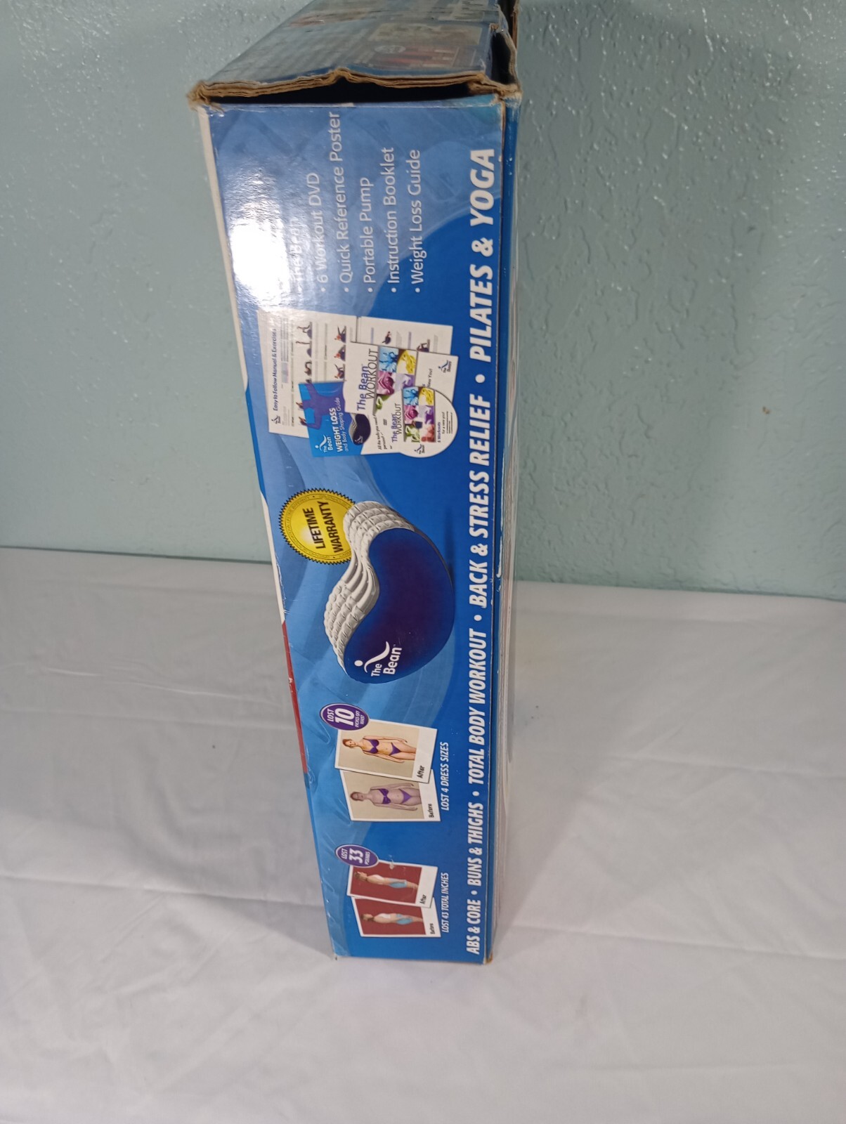 The Bean Ultimate Exerciser Shape Tone Body Rocking Action W/ Pump *Open Box*