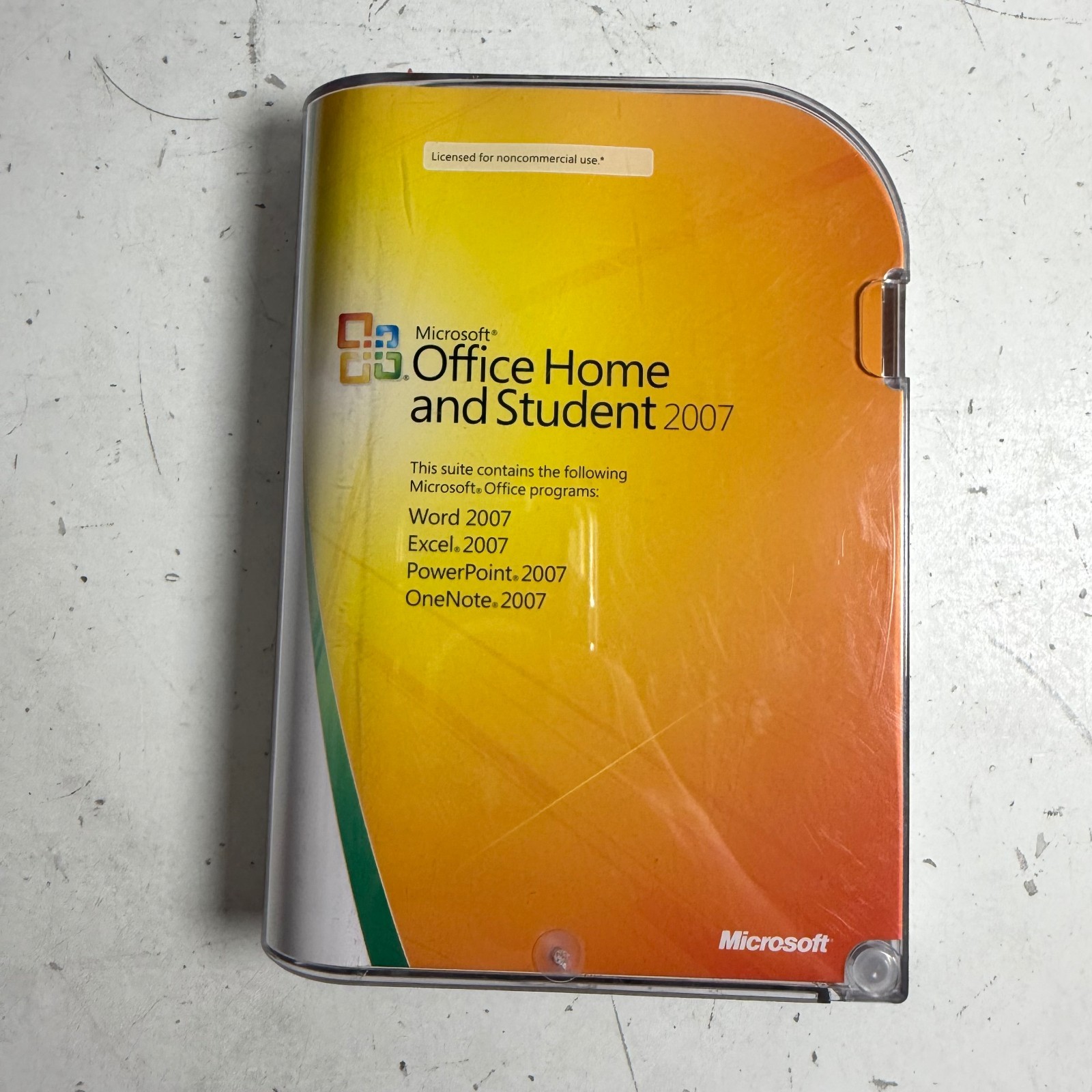 Microsoft Office Home & Student 2007 (DVD) Win32 Application Suite Software