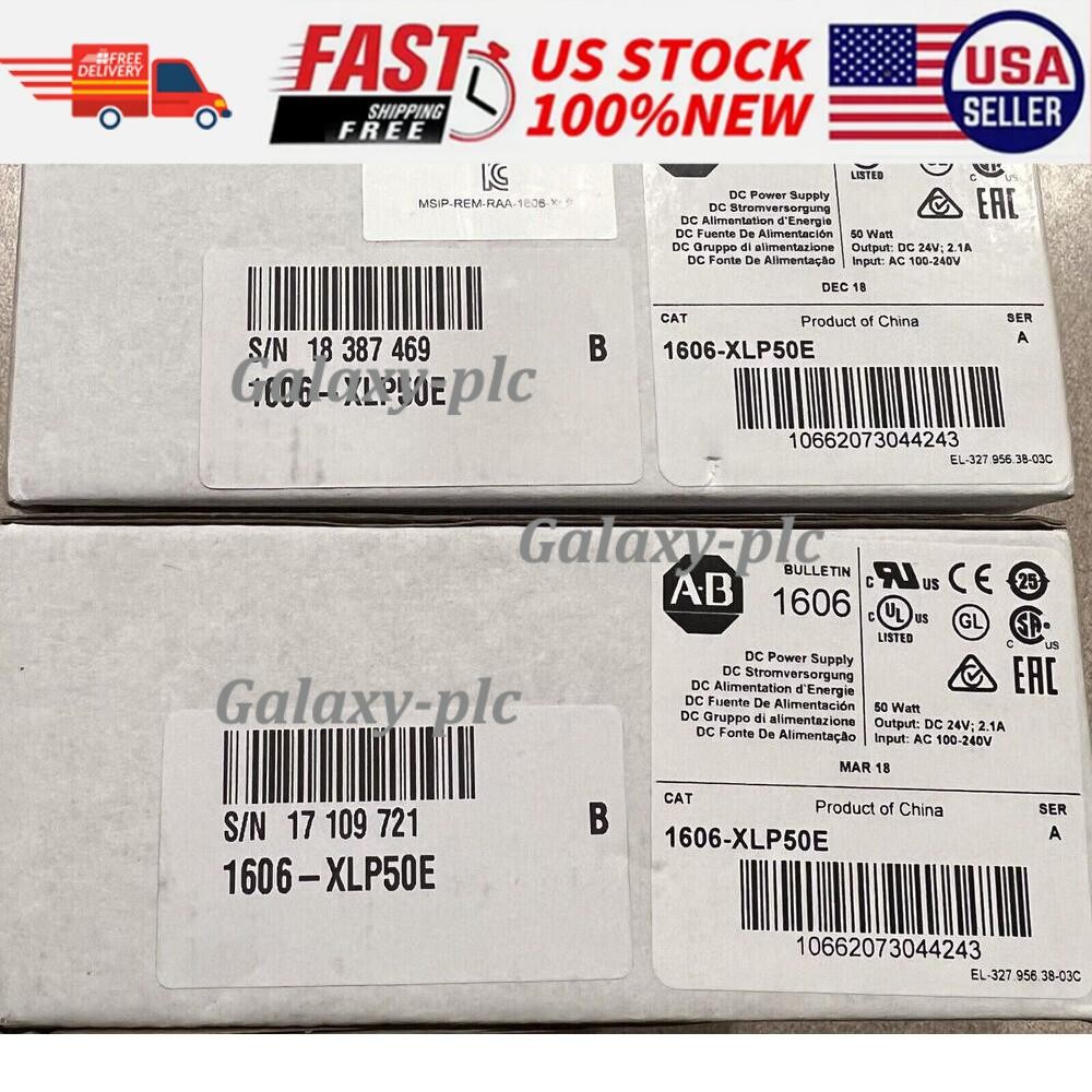 New In Box Allen-Bradley 1606-XLP50E POWER SUPPLY 1606XLP50E Fast Shipping
