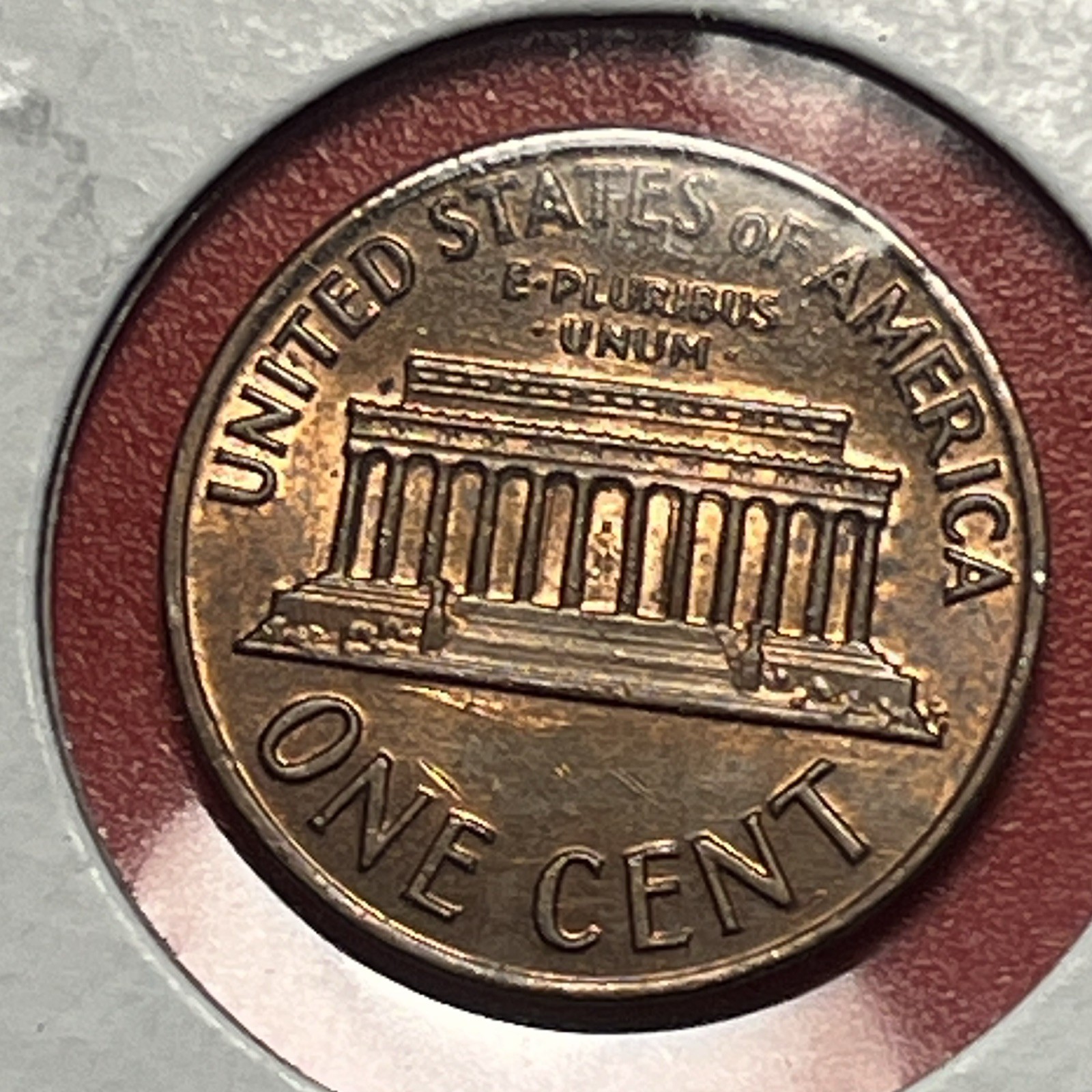 1971 ROTATION ERROR Memorial Penny Small Cent (Philadelphia)