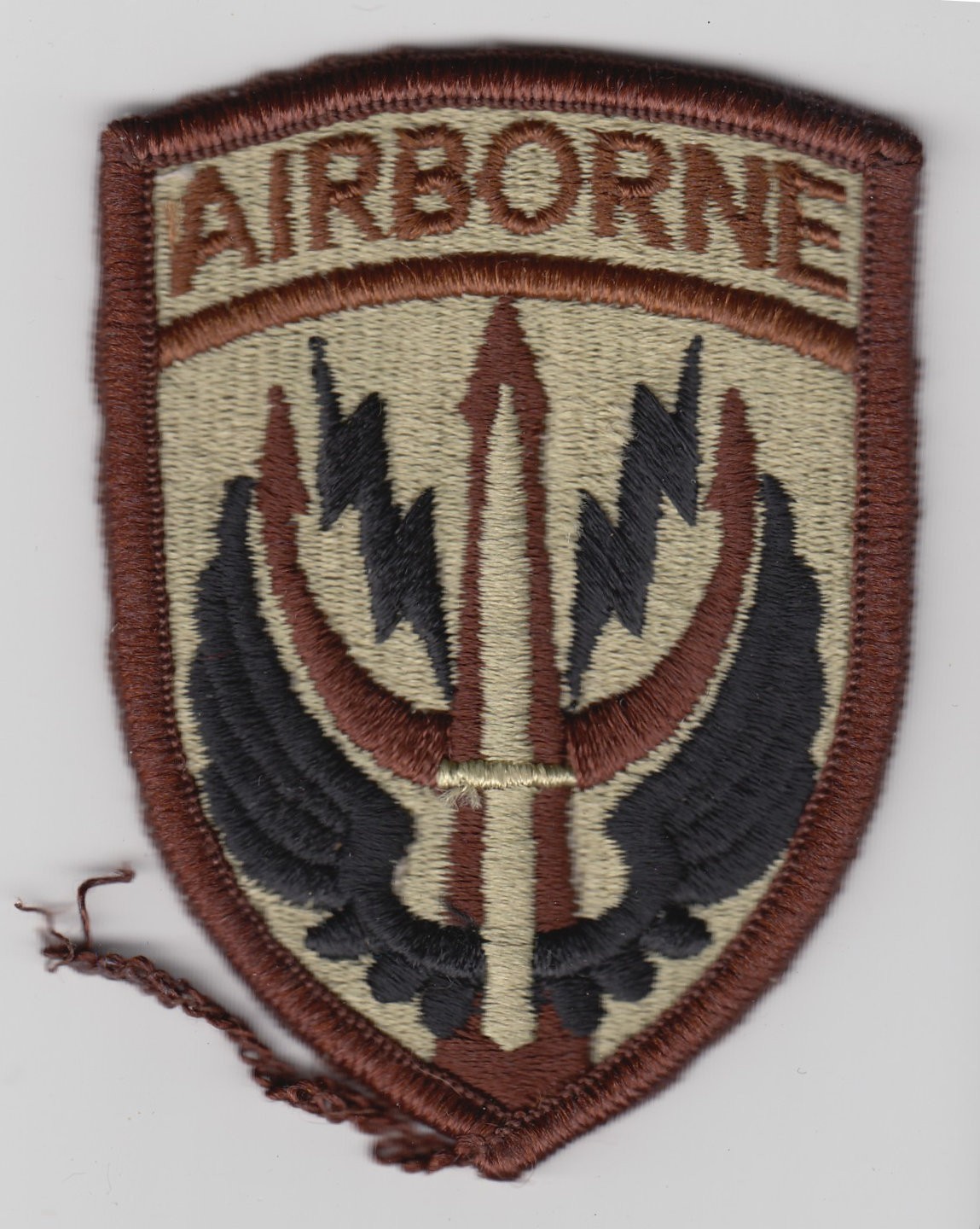US Special Forces Command Central Airborne Patch Insignia Desert DCU SOCCENT