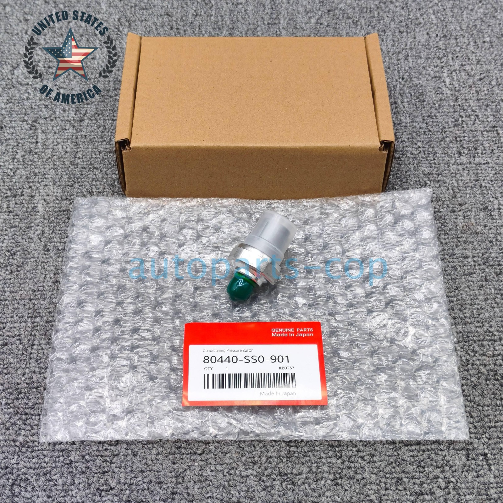 1PCS A/C Air Conditioning Pressure Sensor Switch For Honda Acura 80440-SS0-901