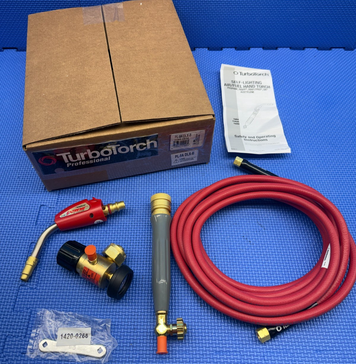 TurboTorch 0386-0835 PL-8ADLX-B Torch Swirl Kit Air Acetylene Self Lighting