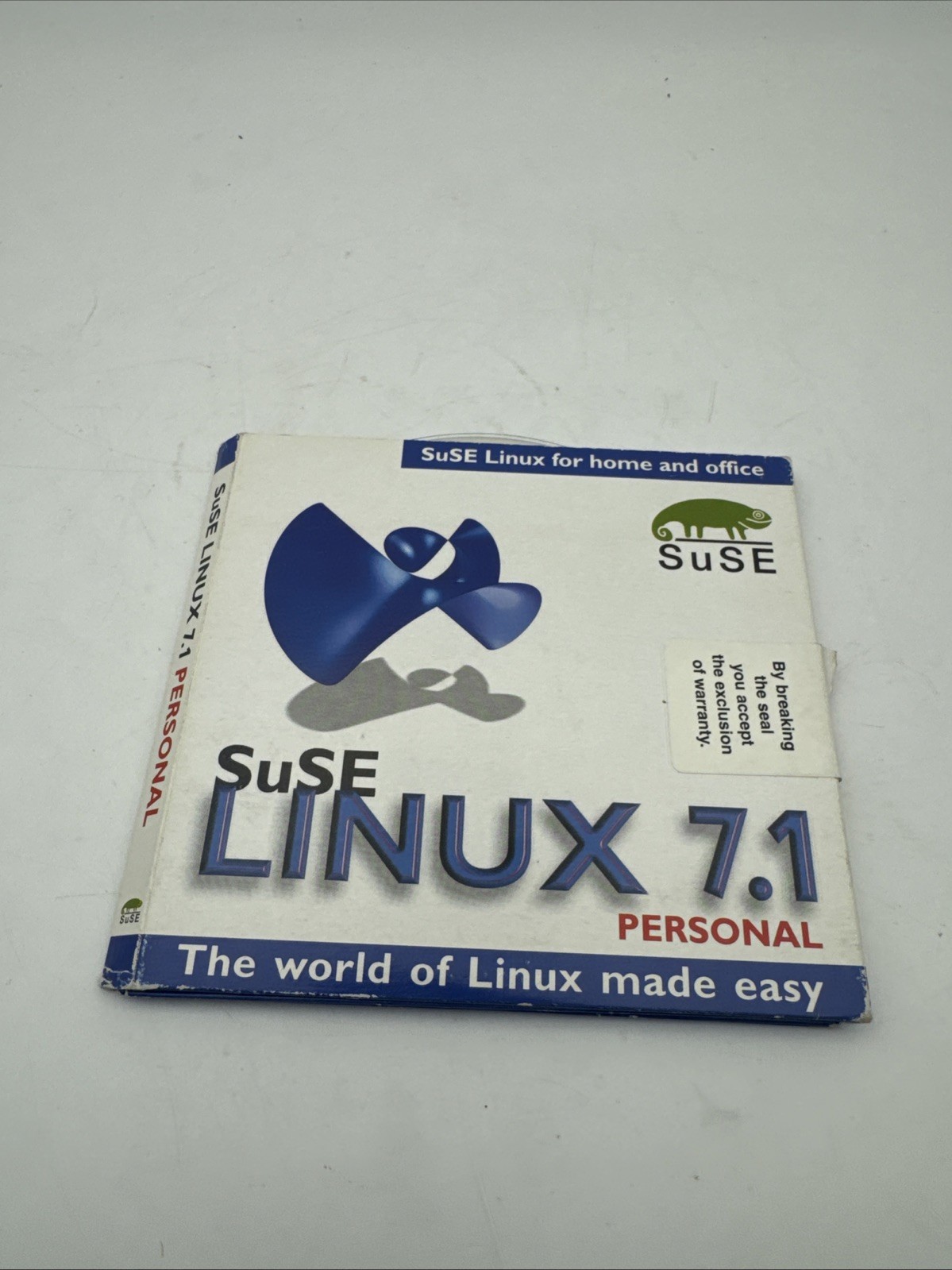 SuSE Linux 7.1 Personal 3 CD Set Vintage Linux OS Software