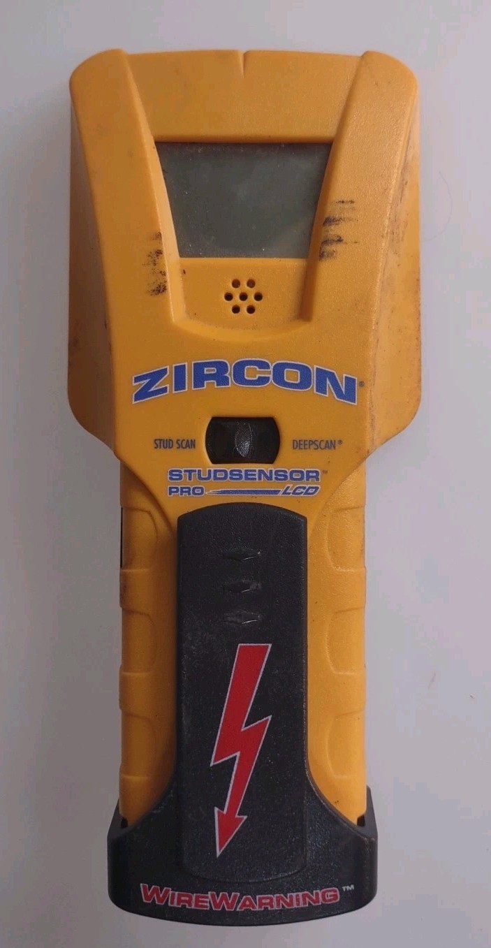 Zircon Stud Sensor Pro LCD Display  Used Tested & Works