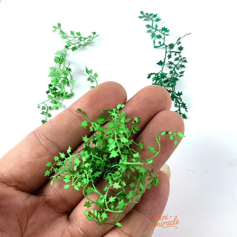 Miniatures HO/OO Scale Season Vine Green Plants Railway Scene War Game Model