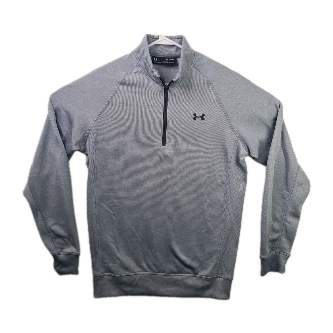Under Armour Men's Sweatshirt Long Sleeve Loose Fit Quarter Zip ColdGear Sz M