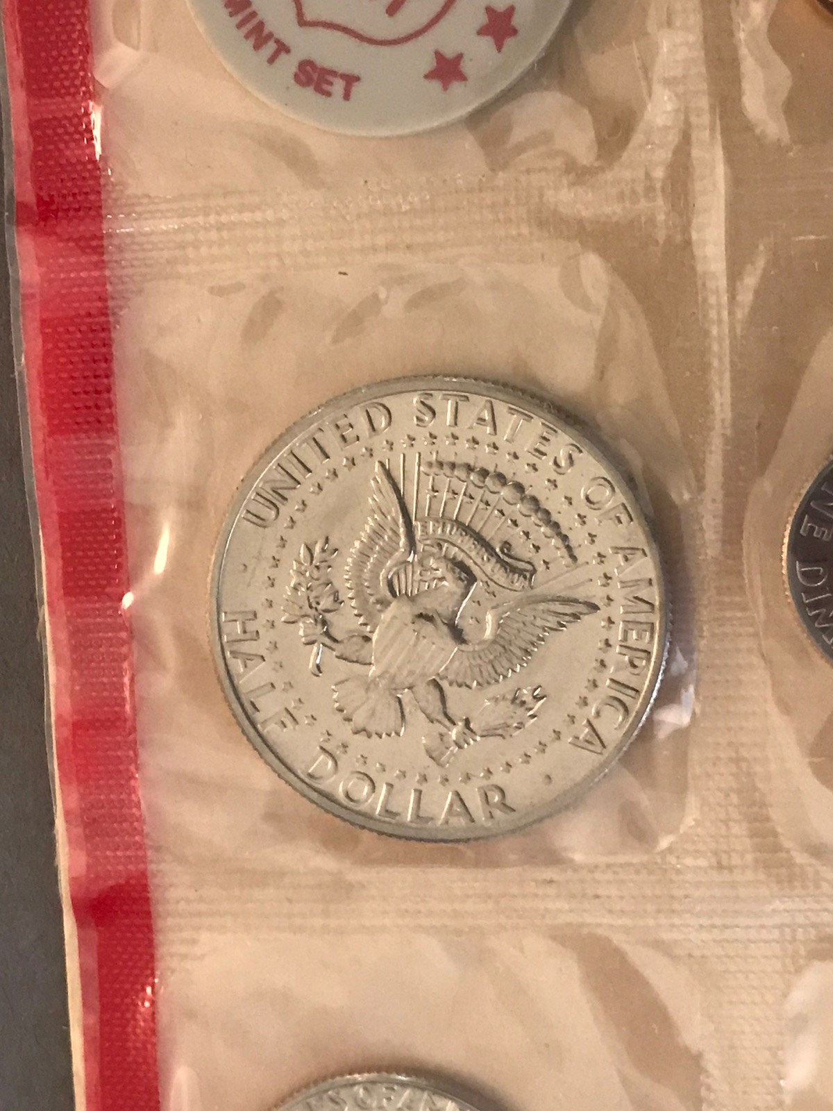 1971 US Mint Uncirculated PDS Coin Set In OGP