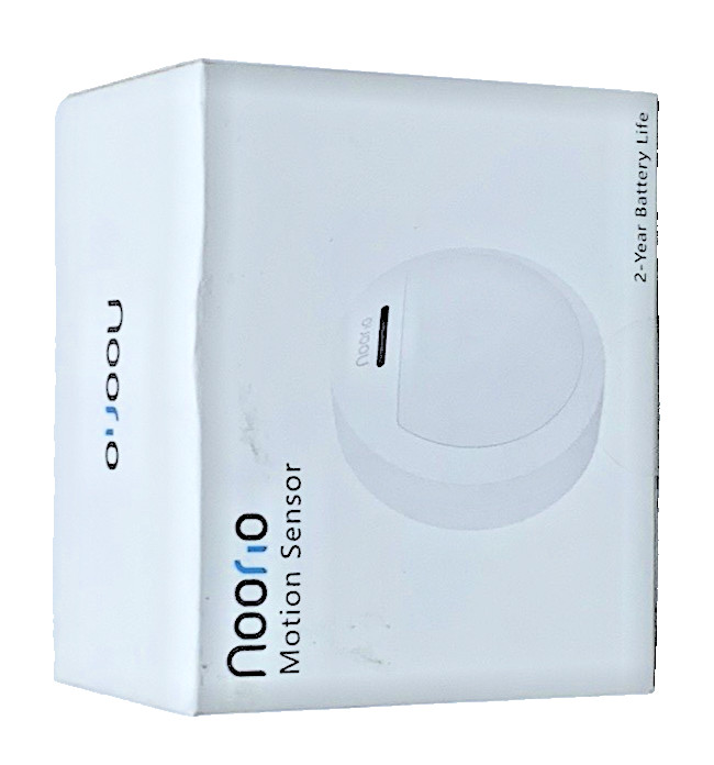 Noorio Home Security Motion Sensor Accurate Alerts White Requires Hub New In Box
