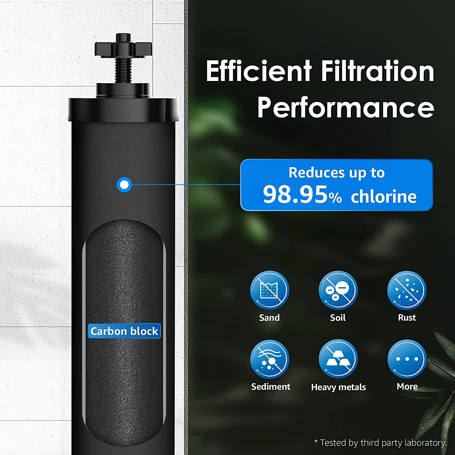 Waterdrop refurbished WD-TK-BB9 Gravity-fed Water Filter System