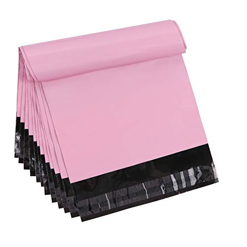 6.8 x 10 inch Pink Poly Mailer Envelopes Shipping Bags with Self Adhesive