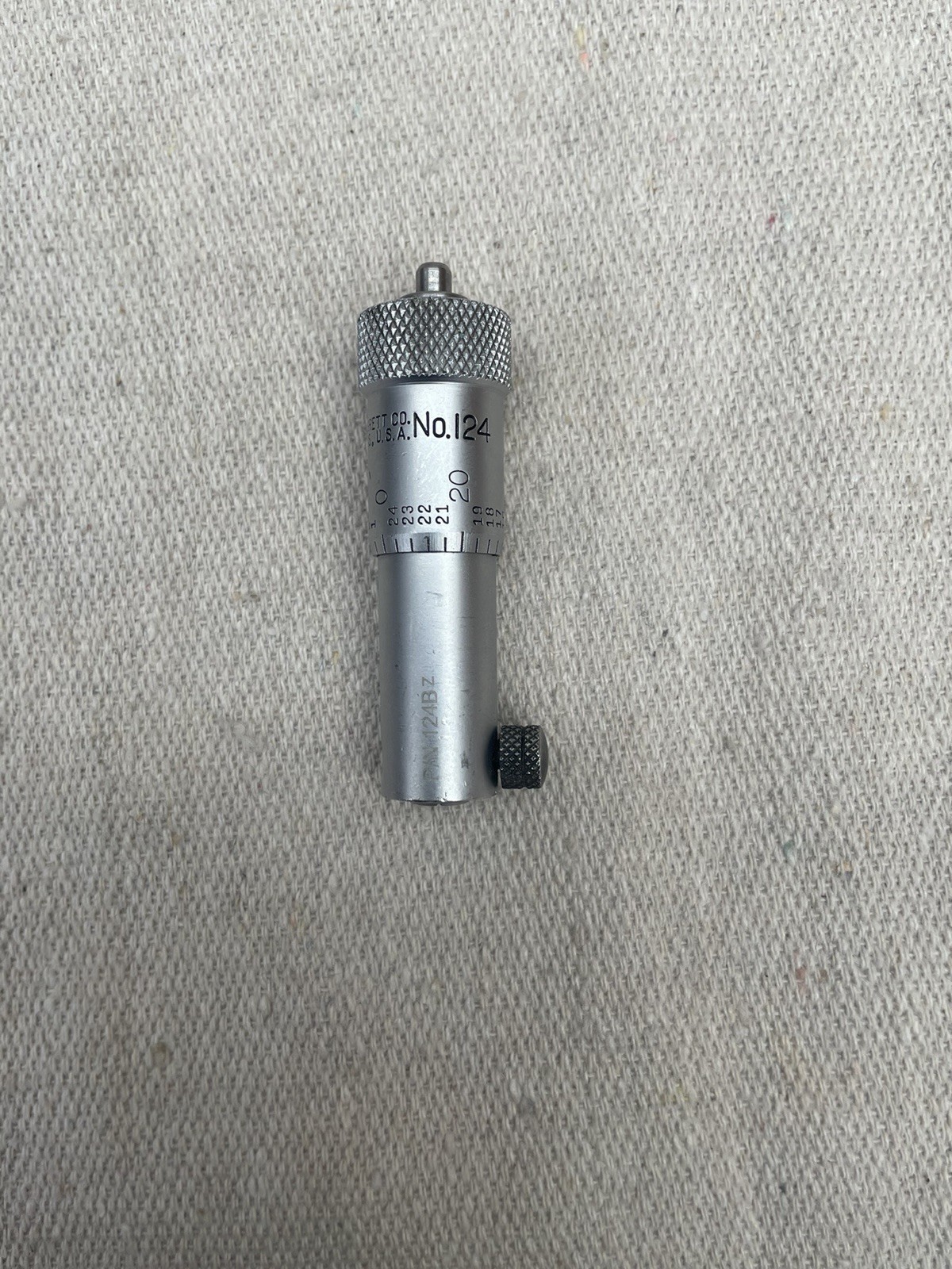 Starrett No. 124 Inside Micrometer Head Only USA