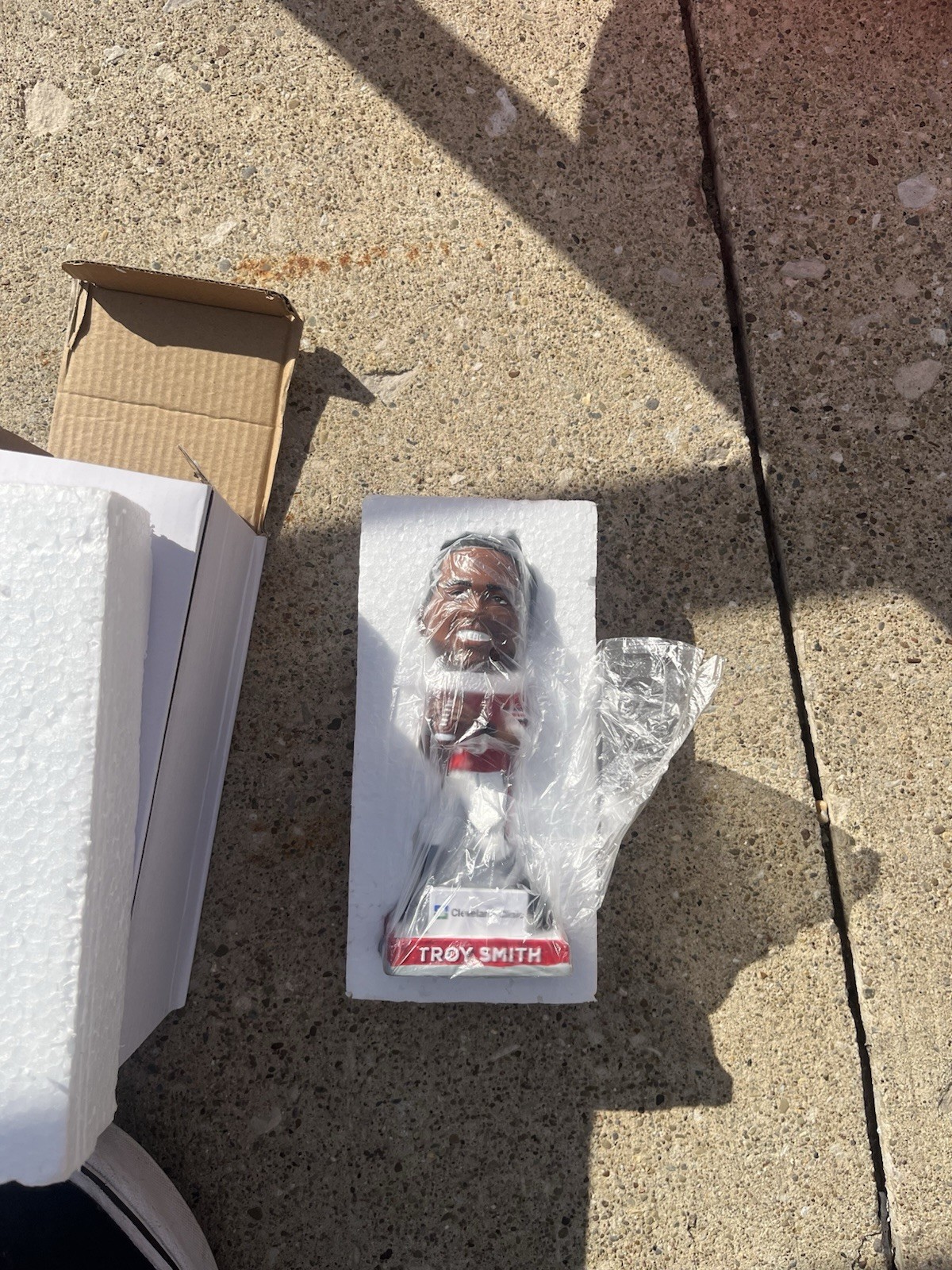 THE Ohio State Troy Smith Bobblehead Akron Rubber Ducks 9-6-25