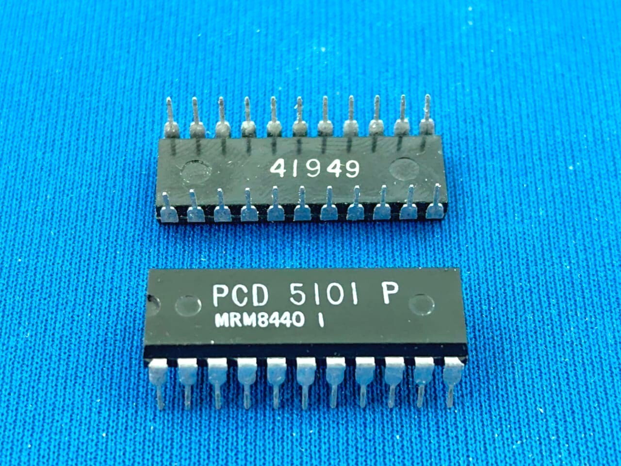 1 x PCD5101P PHILIPS 256 x 4-BIT STATIC RAM  PDIP VINTAGE PINBALL SRAM 5101 IC