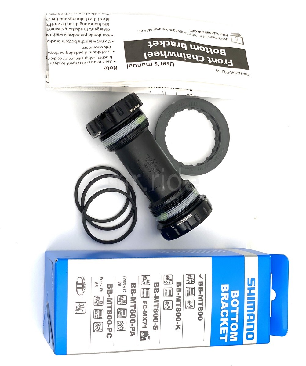Shimano BB-MT800 English Thread Bottom Bracket Hollowtech II