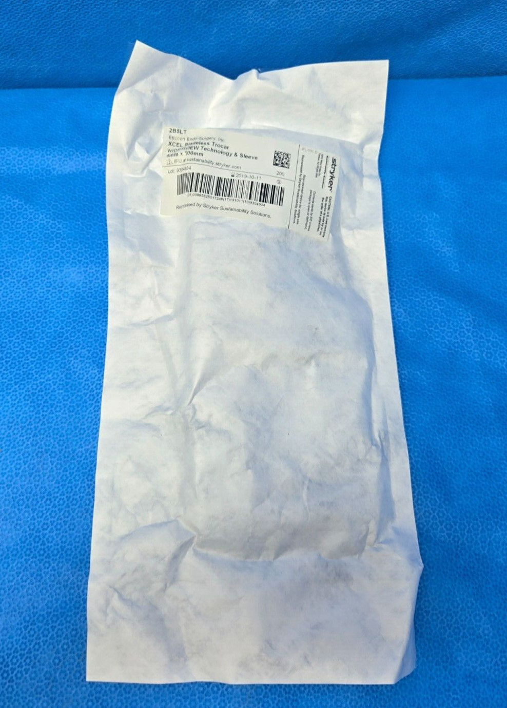 Xcel Bladeless Trocar w/Optivew Technology & Sleeve 5mm x 100m 2B5LT