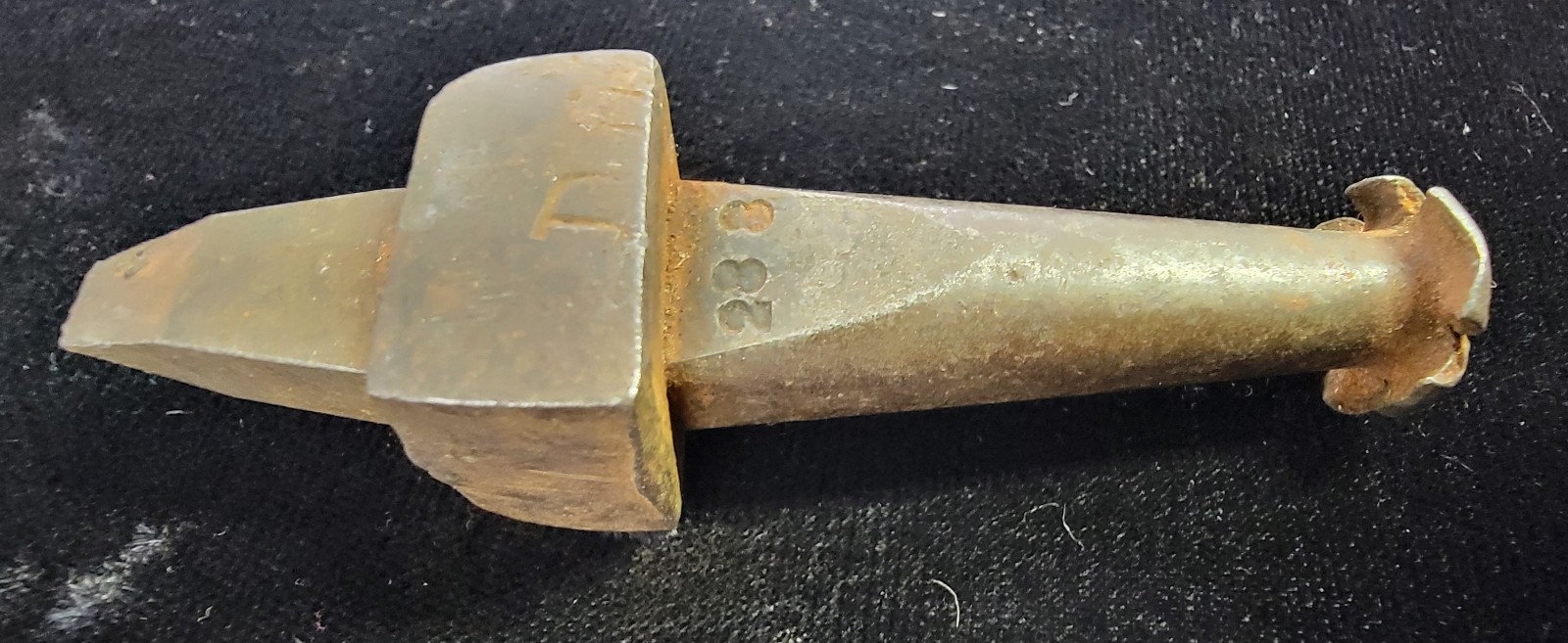 Antiqye, Heavy, METAL WORKING FORMING ANVIL HARDY No. 288, Horse Shoe