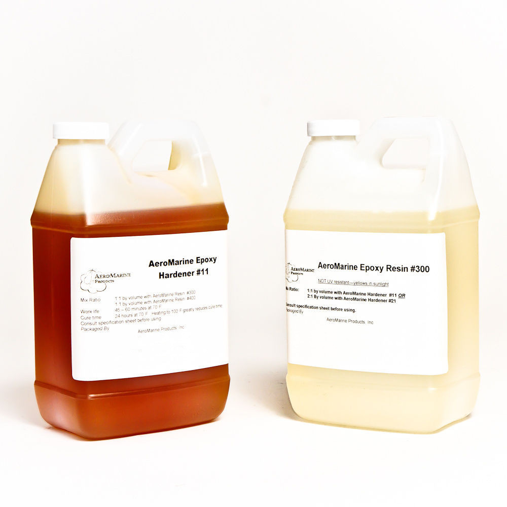 AEROMARINE PRODUCTS ELECTRONIC POTTING AND ADHESIVE EPOXY 1:1 MIX 2 GALLONS