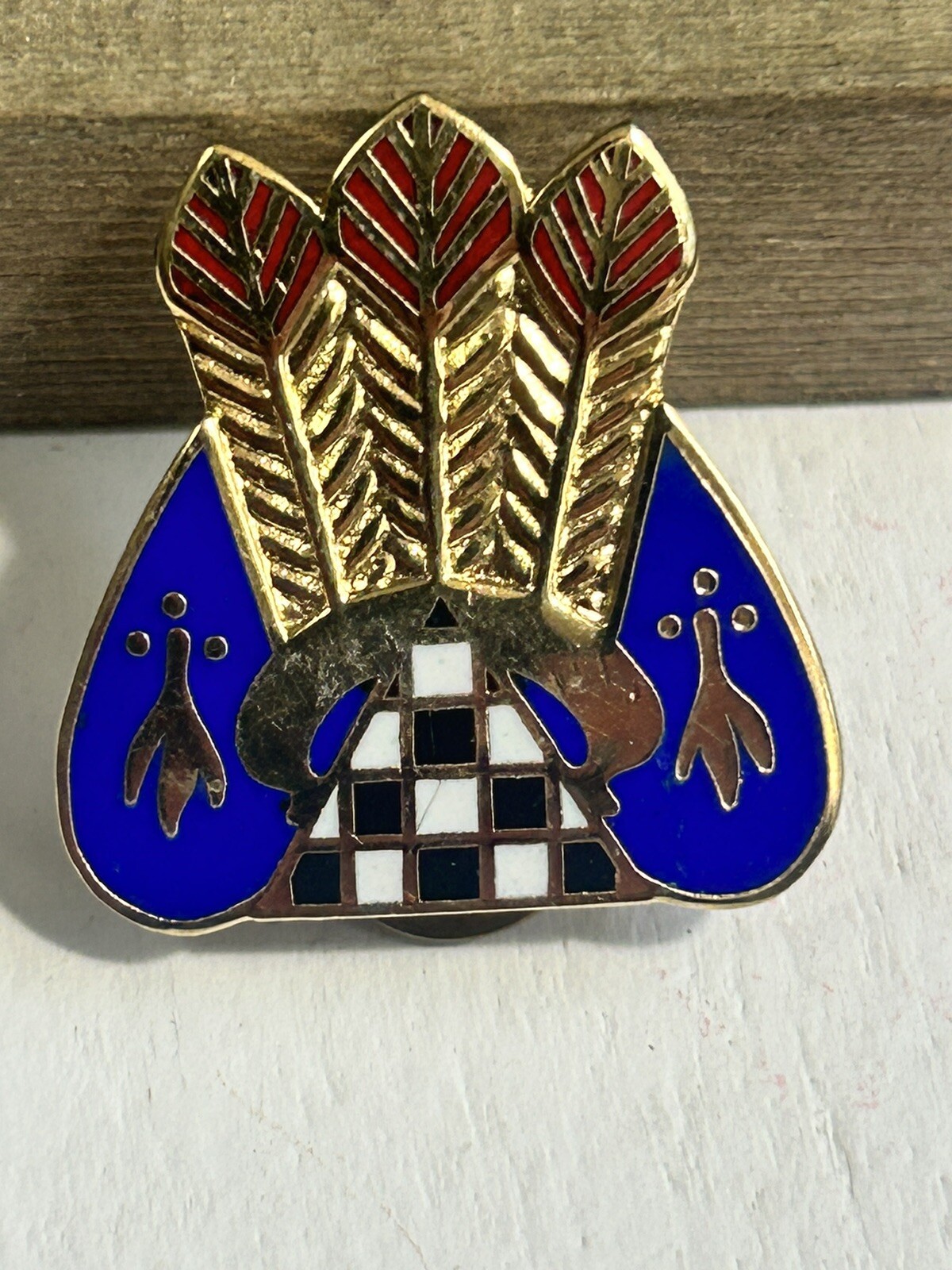 US Army 123rd Army Reserve Command ARCOM crest DUI badge G-23