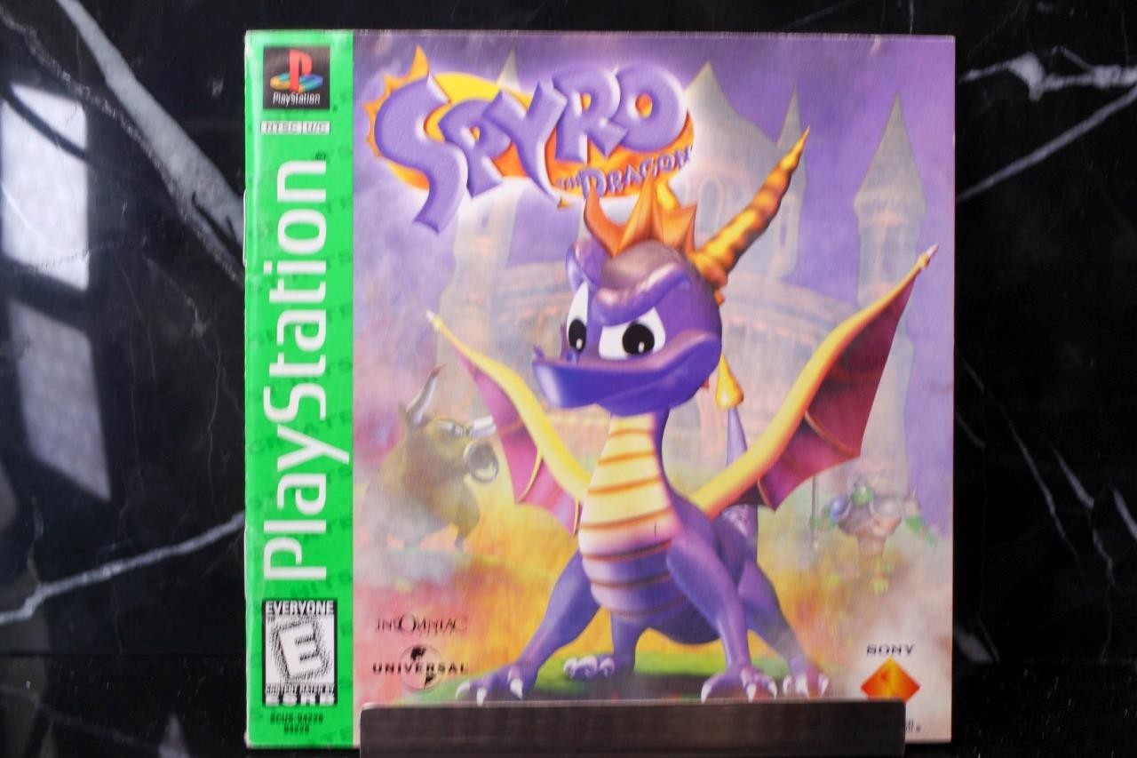 NO GAME- SPYRO Instruction Book Manual PLAYSTATION ONE 1