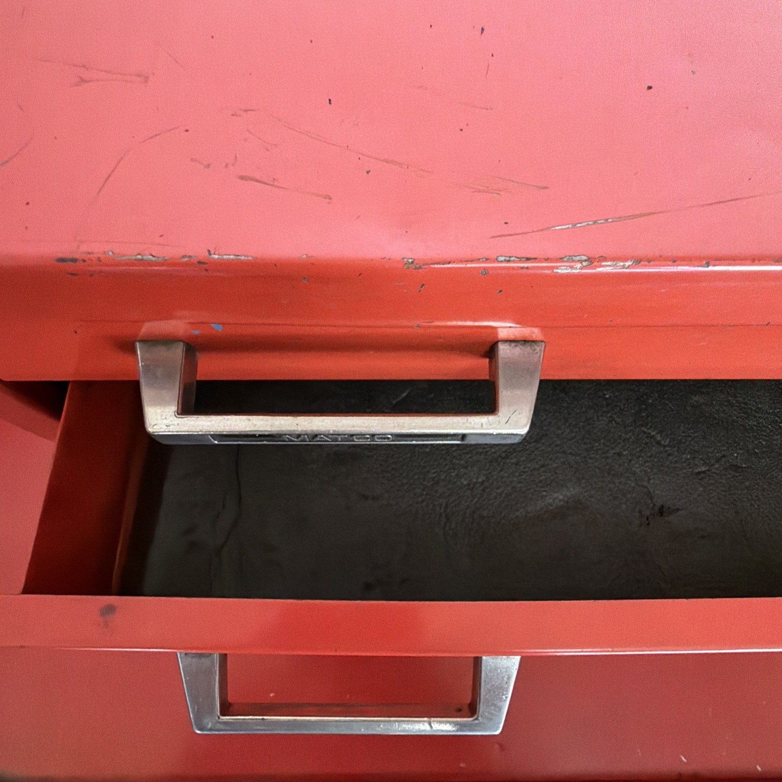Matco Tools Mid Riser Middle Intermediate Tool Chest Box 3 Drawer MB503 Vtg USA