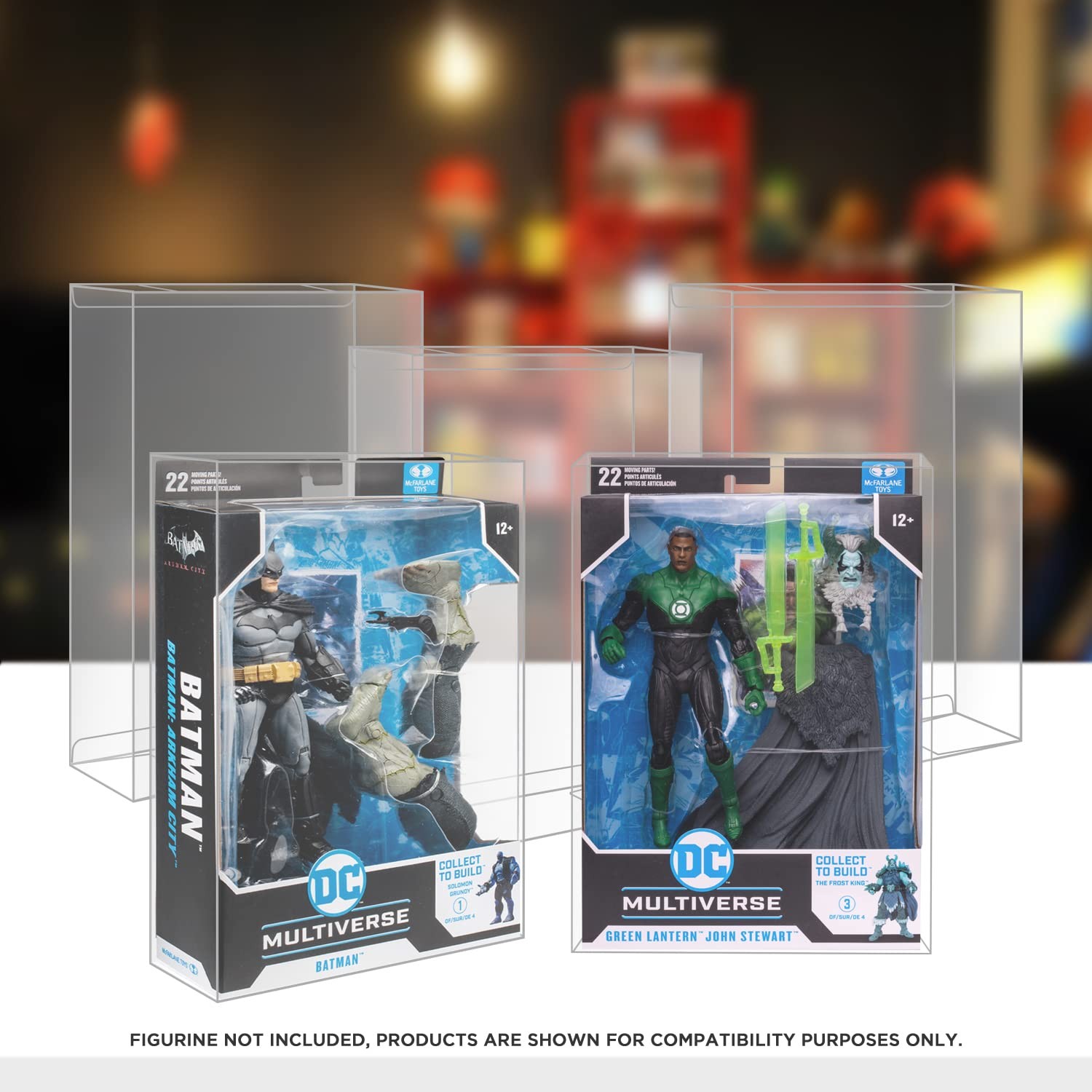 EVORETRO Display Protector Case for McFarlane DC Multiverse BAF Action Figure...