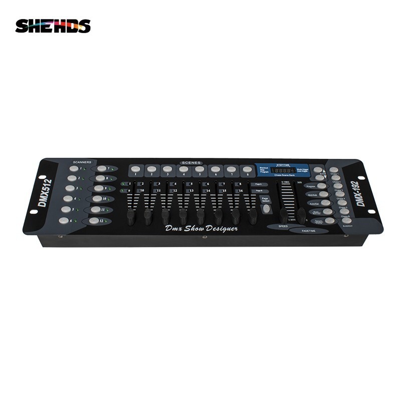 DMX Console 192 Channels Console Controller Operator For Stage Litght Party Bar