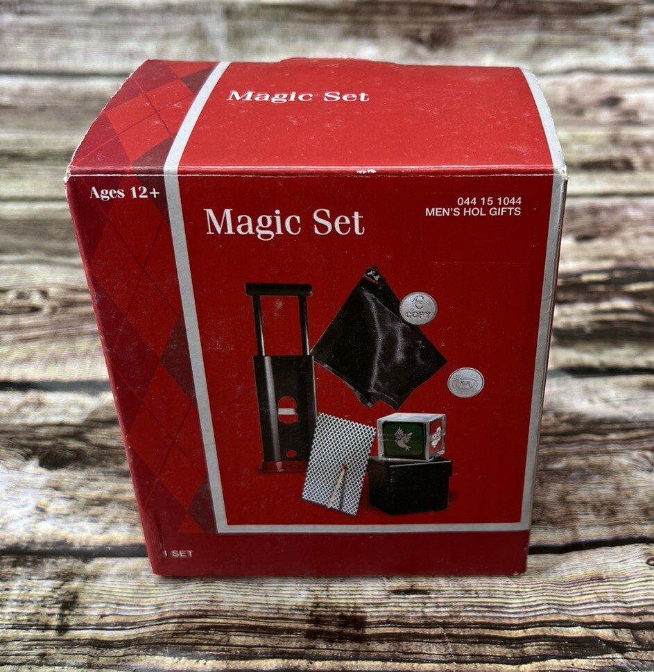 Magic Set Kit Handkerchief Cigarette Guillotine Floating Match Trick Target