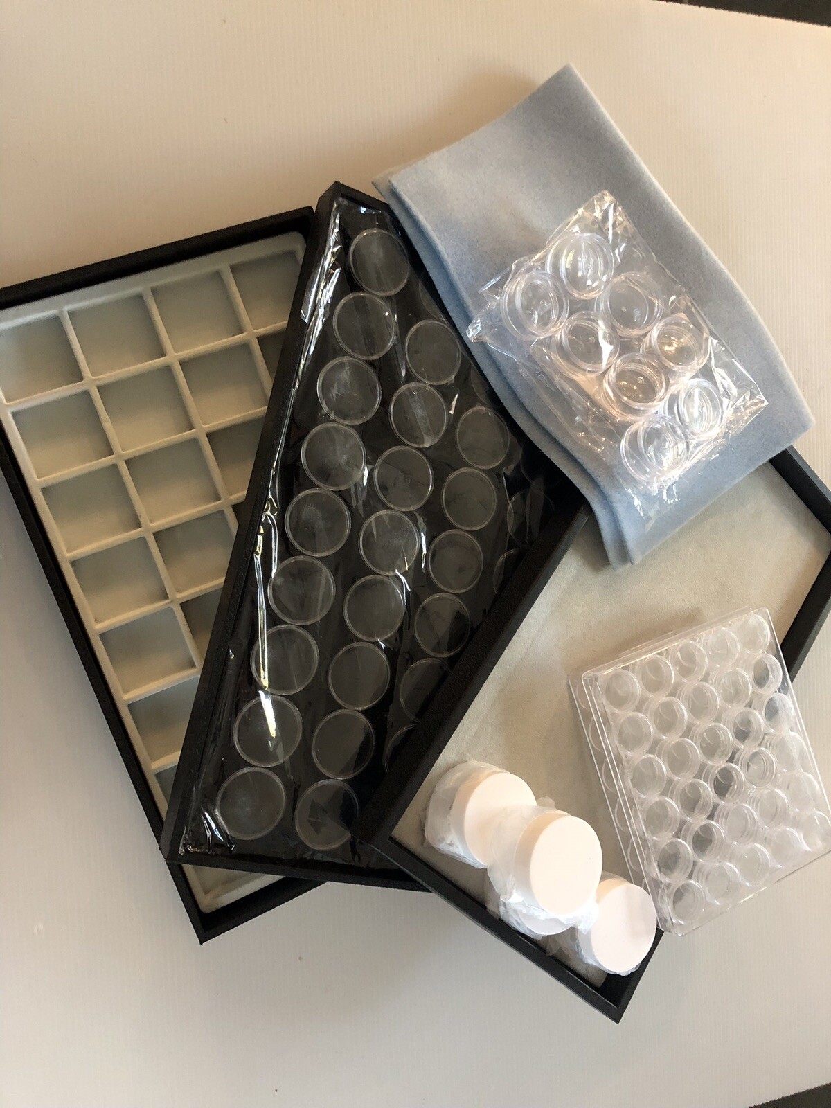 Jewelry Trays & Inserts &Containers-NEW- 20 Pc-$45.00