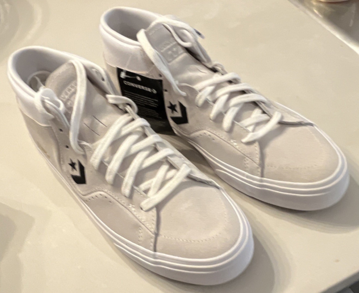 Converse Louie Lopez Pro Mid White Skateboarding Shoes Men's Size 10.5