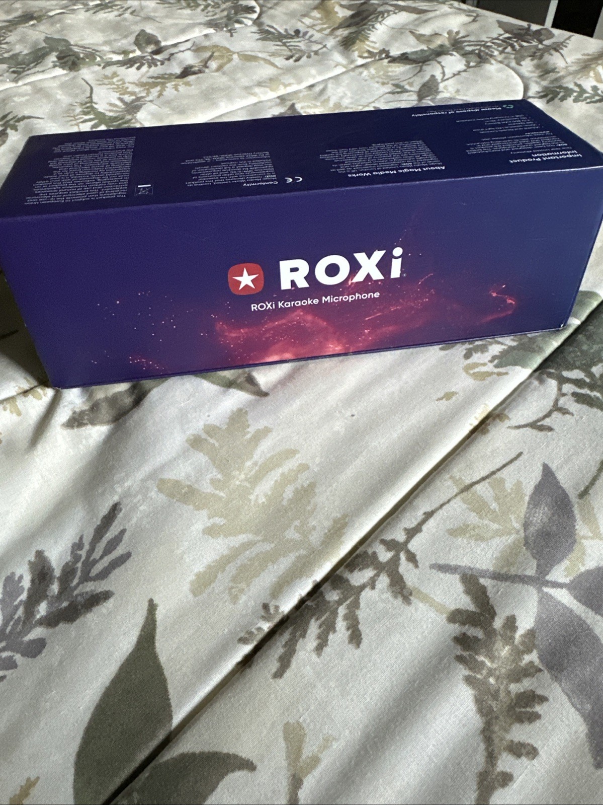 KARAOKE ROXI DYNAMIC MICROPHONE ROXI MUSIC APP USB MICROPHONE CAR KARAOKE FUN!