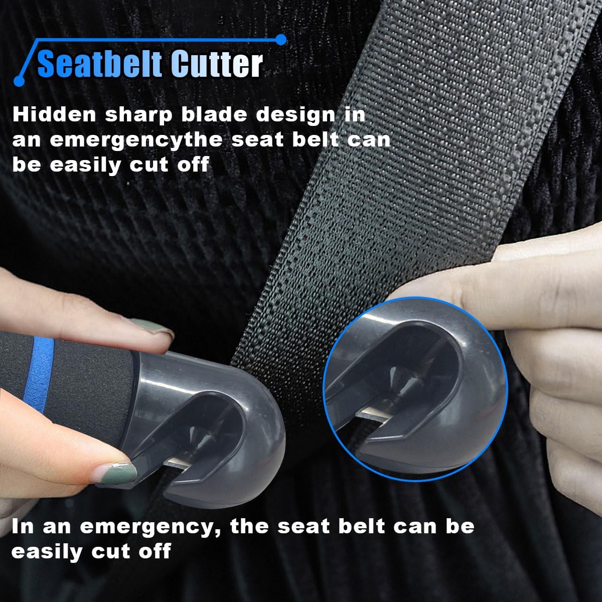 3 in 1 Car Handle Assist for Elderly, Multifunctional Door 1PC, Blue