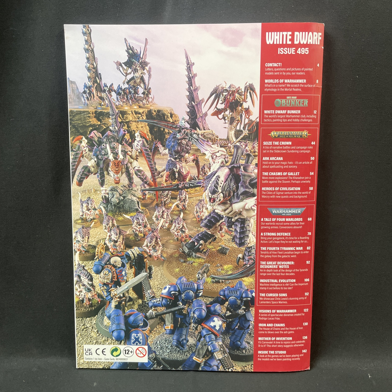 Games Workshop Warhammer White Dwarf Magazine Issue 495 New