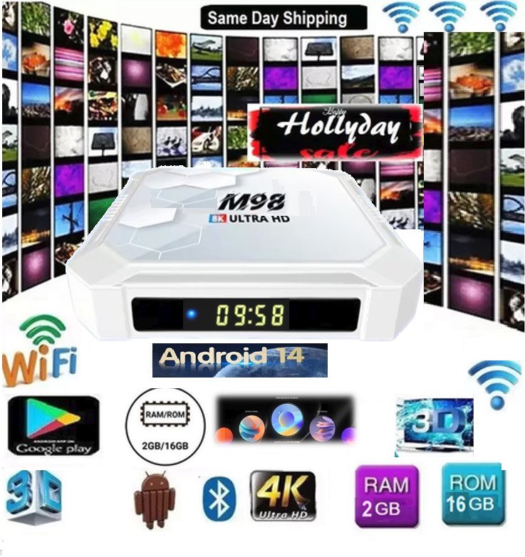Best Arabic TV Box 2 Years Android 8K افضل جهاز قنوات عربية فى امريكا عامين