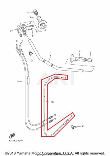 NEW OEM YAMAHA FZ1 FZ 1 CLUTCH CABLE