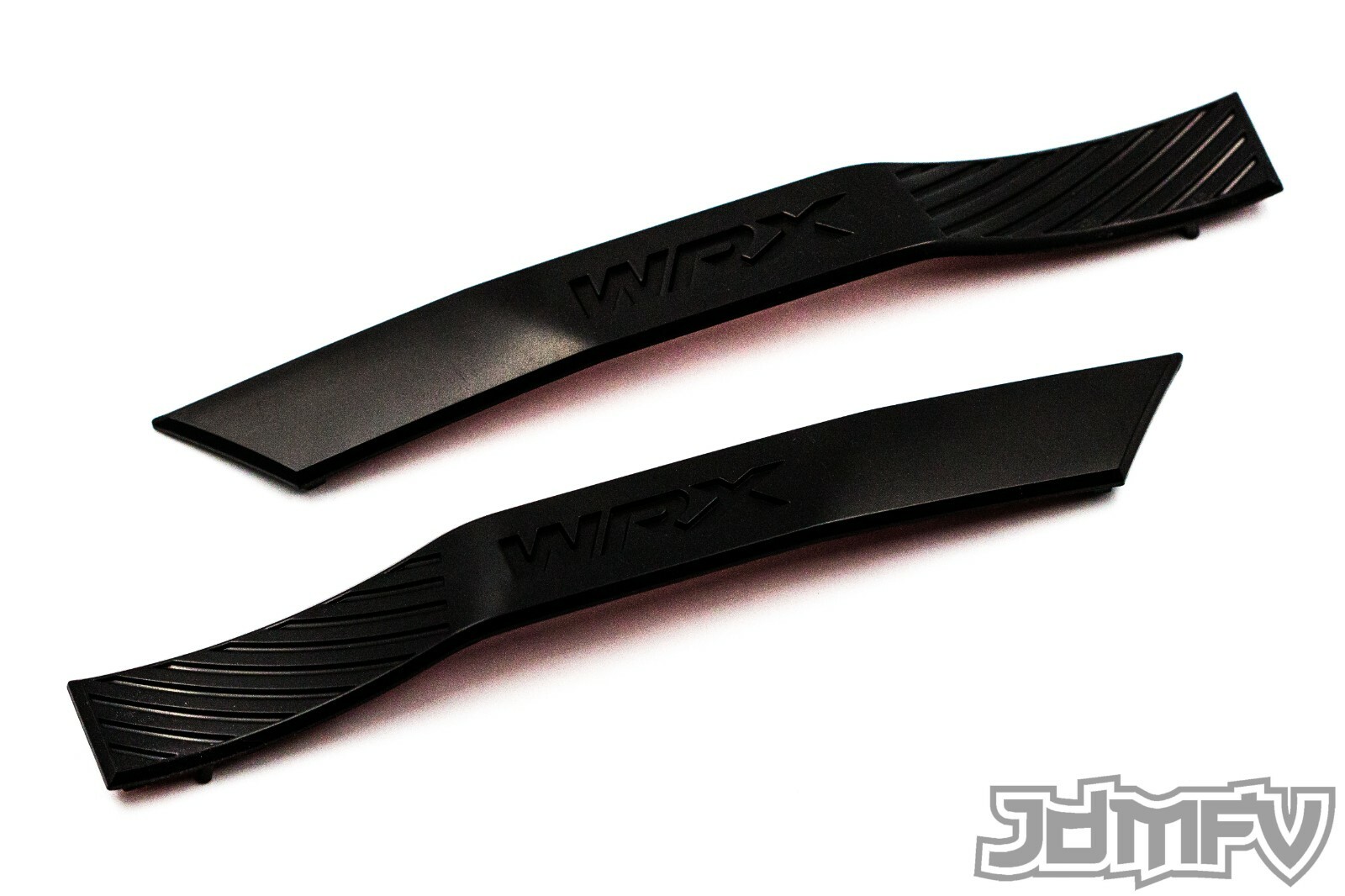 MATTE BLACK - Fender Garnish R/L Emblems Flat Black badges (Fits: 08-14 REX)