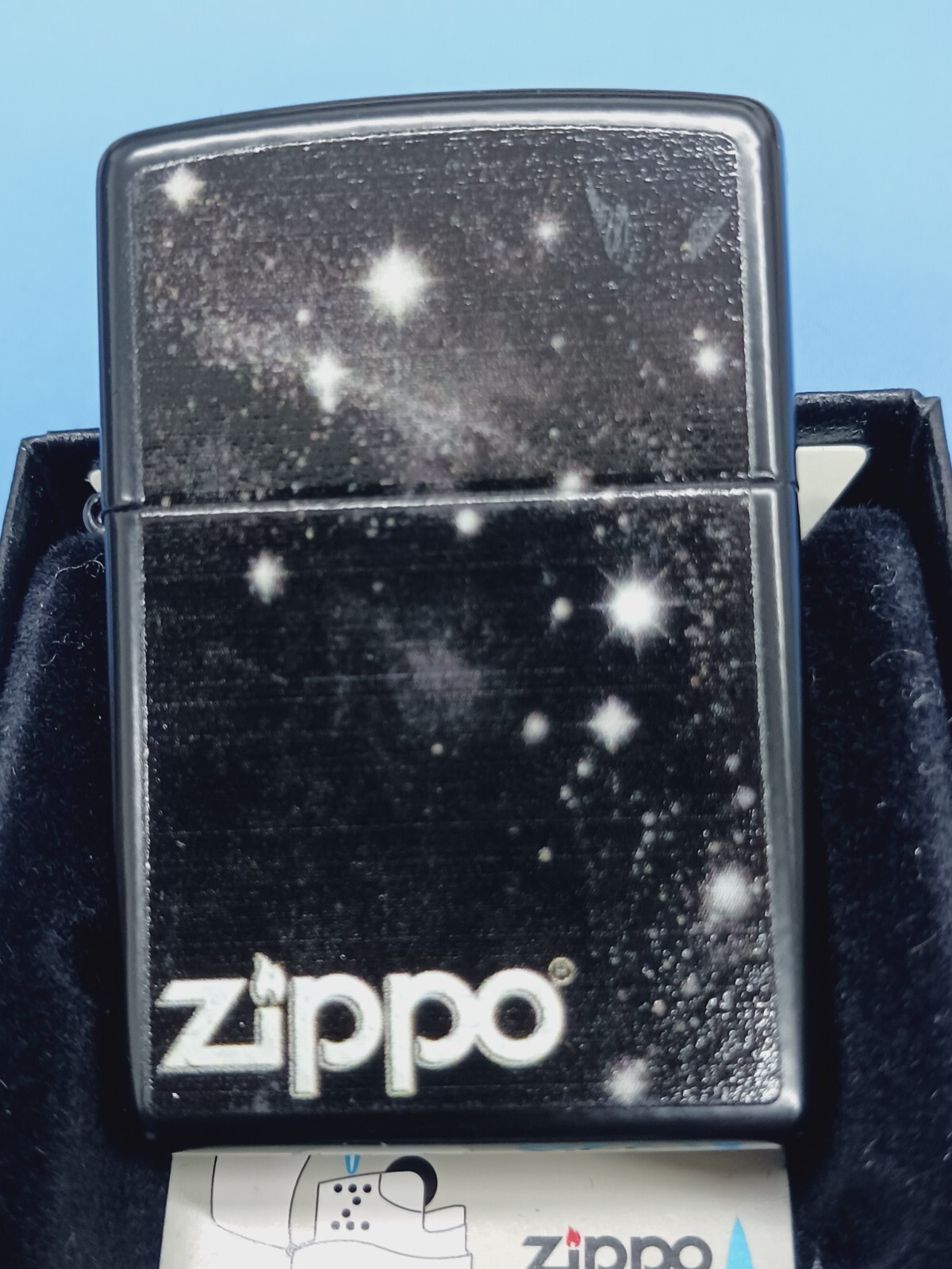 Zippo Galaxy Black Matte 28058