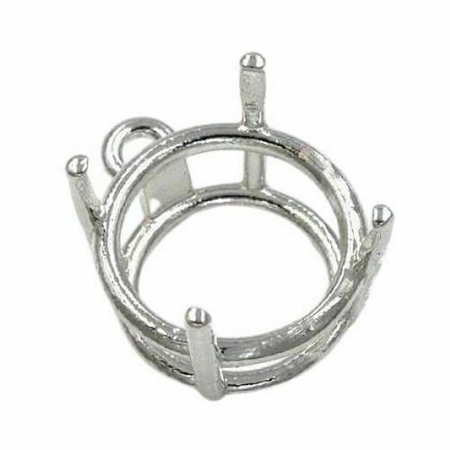 Round Wire Basket Style Pre-notched Dangle Mounting