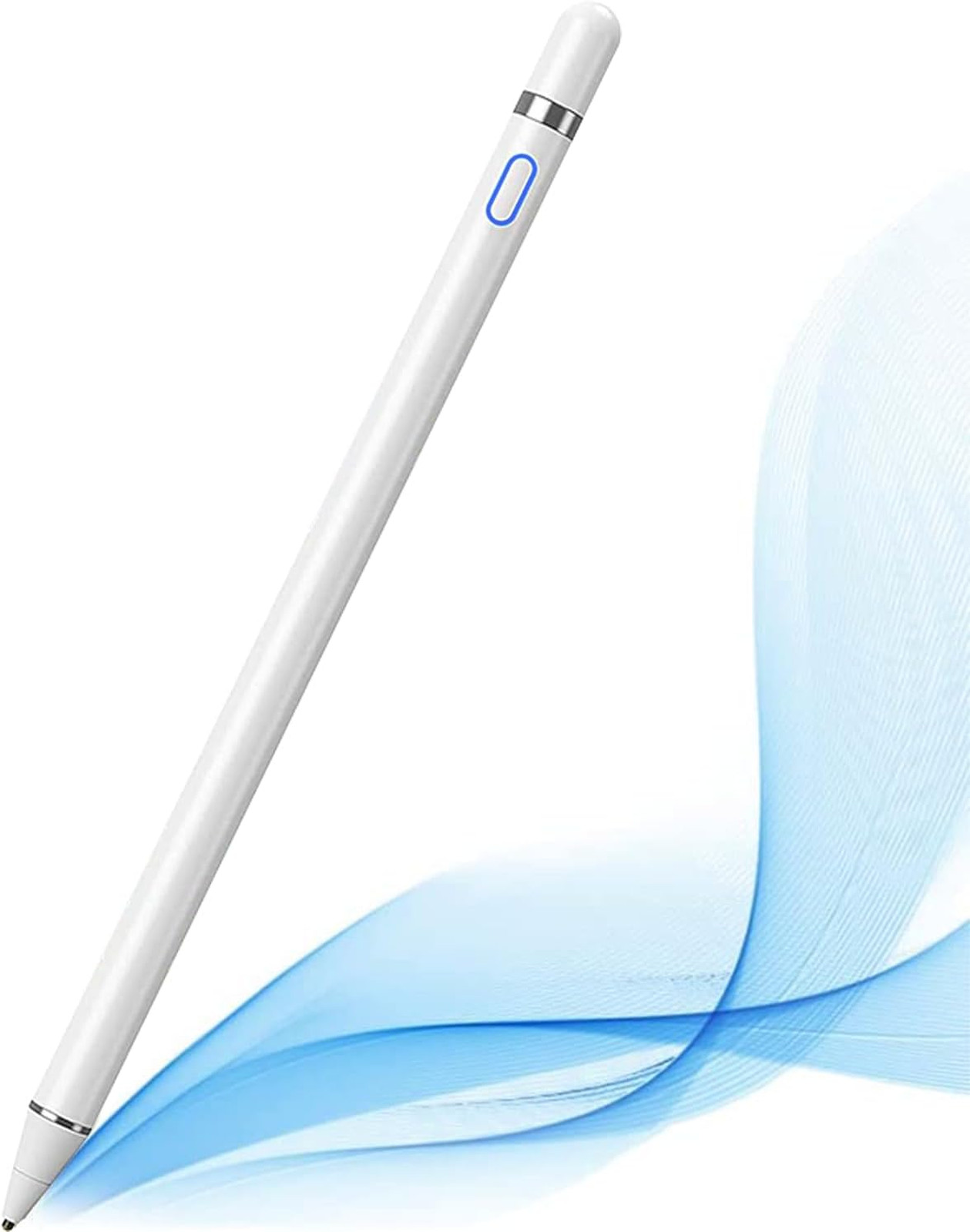 Active Digital Stylus Pen for Touchscreen, Fine Tip Rechargeable for iPad Mini