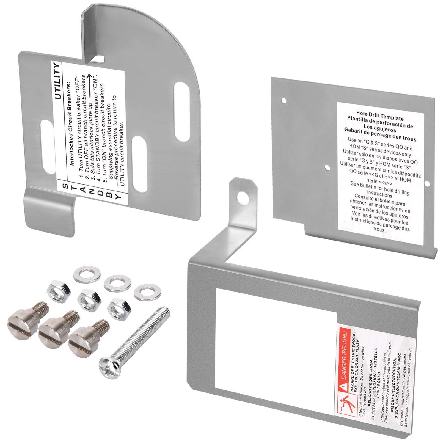 Homeline Generator Interlock Kit for 150A-225A Load Centers - Safe, Durable &...